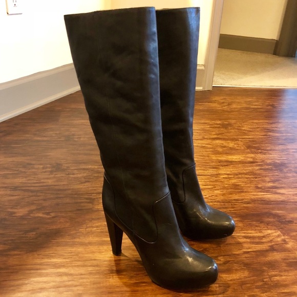 Loeffler Randall Viva Pull-on Leather Boots - NWT - Picture 3 of 8